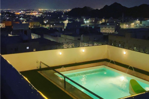 شاليه جار الجبل في المدينة (الأقسام + السعر + وقت التأجير + معلومات التواصل)